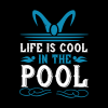 Swimming Life Is Cool In The Pool Tapestry Official Swimming Gifts Merch