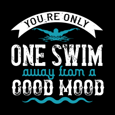 Swimming You Are Only One Swim Away Tapestry Official Swimming Gifts Merch