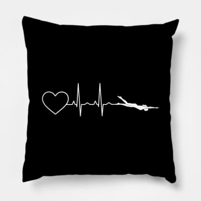 Swimming Throw Pillow Official Swimming Gifts Merch
