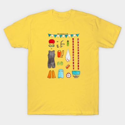 Swimming Gear T-Shirt Official Swimming Gifts Merch