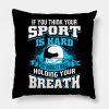Swimming Swimmer Funny Throw Pillow Official Swimming Gifts Merch