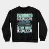 Swimming Crewneck Sweatshirt Official Swimming Gifts Merch