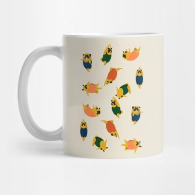 Pugs Swimmer Mug Official Swimming Gifts Merch