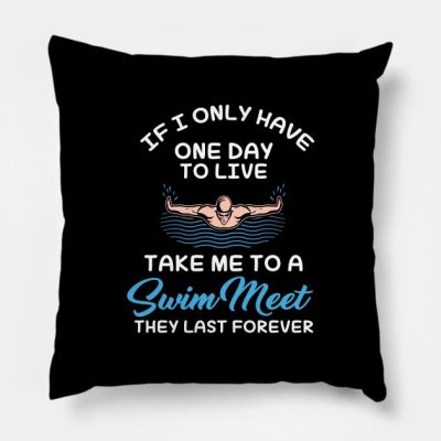 Swimming Throw Pillow Official Swimming Gifts Merch