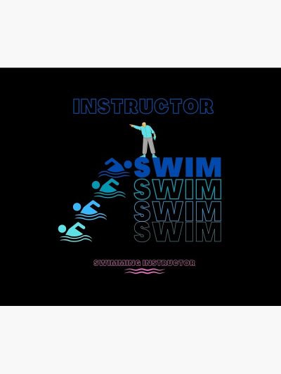 Swimming Instructor Tapestry Official Swimming Gifts Merch