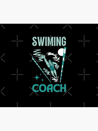 Swimming Coach Tapestry Official Swimming Gifts Merch