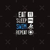 Eat Sleep Swim Repeat-Gift For Swimmers,Funny Gift For Swimming Lovers, Swimming Gift Idea Tote Bag Official Swimming Gifts Merch