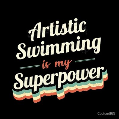 Artistic Swimming Is My Superpower Tote Bag Official Swimming Gifts Merch