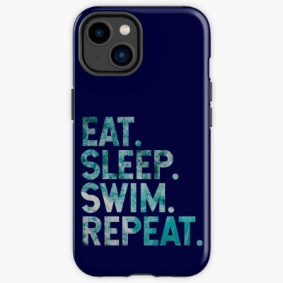 Eat. Sleep. Swim. Repeat. | Swimming Lover Iphone Case Official Swimming Gifts Merch