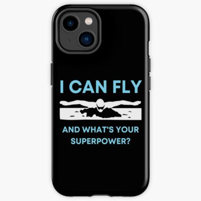 Swimming - Butterfly Swimmer. I Can Fly, And What'S Your Superpower? Iphone Case Official Swimming Gifts Merch