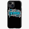 Swimming Gift Word Cloud For Swimmer Athletes Iphone Case Official Swimming Gifts Merch