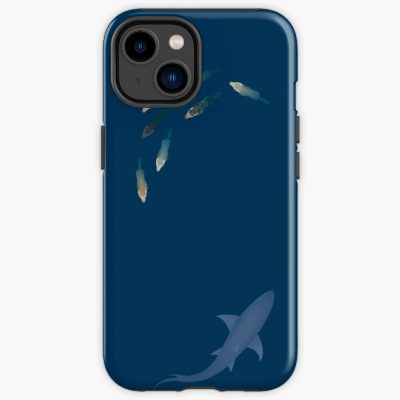 Guess The Pack Of Wolves Is Swimming With The Shark Now! Iphone Case Official Swimming Gifts Merch