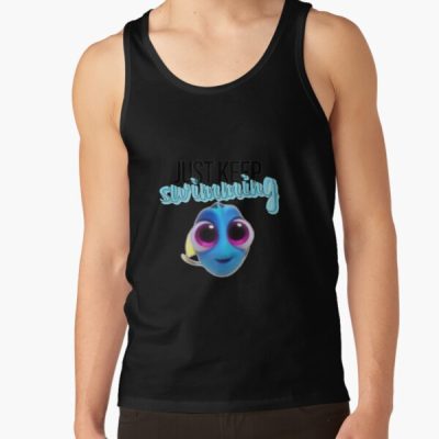 Just Keep Swimming Tank Top Official Swimming Gifts Merch