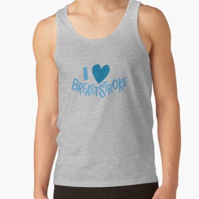 I Heart Breaststroke Swimming Tank Top Official Swimming Gifts Merch