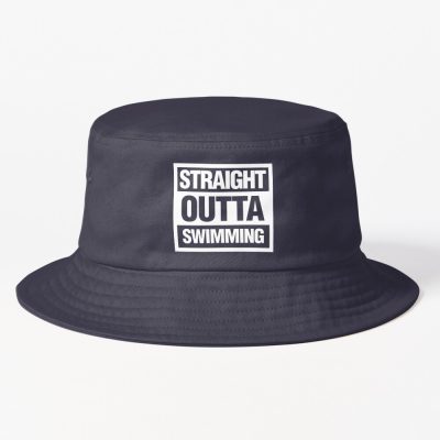 Straight Outta Swimming Bucket Hat Official Swimming Gifts Merch