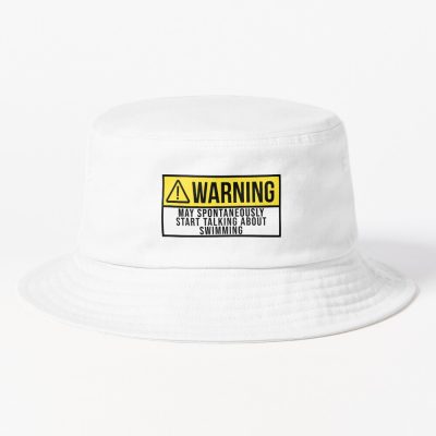 May Spontaneously Start Talking About Swimming Bucket Hat Official Swimming Gifts Merch