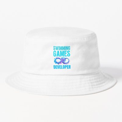 Swimming Games Developer Bucket Hat Official Swimming Gifts Merch