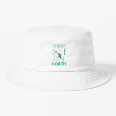 Swimming Coach Bucket Hat Official Swimming Gifts Merch