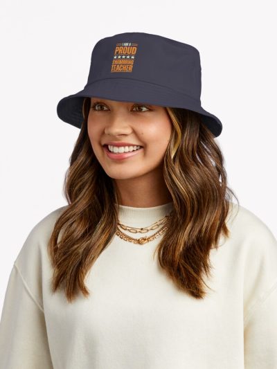 Swimming Teacher Bucket Hat Official Swimming Gifts Merch