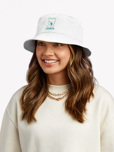 Swimming Coach Bucket Hat Official Swimming Gifts Merch