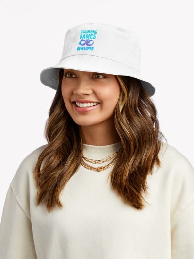 Swimming Games Developer Bucket Hat Official Swimming Gifts Merch