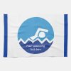 swimming gifts swimmer on a blue circle custom kitchen towel rcb0e8422cf0f48b4b74a9b93a2db760c 2cf11 8byvr 1000 - Swimming Gifts