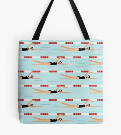 Swimming Wallpaper Tote Bag Official Swimming Gifts Merch