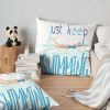 Swimming Just Keep Swimming Throw Pillow Official Swimming Gifts Merch