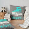 Funny Swimming Is For Wimps Girls & Boys Gift Throw Pillow Official Swimming Gifts Merch