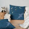 Guess The Pack Of Wolves Is Swimming With The Shark Now! Throw Pillow Official Swimming Gifts Merch
