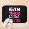Swimming Mom Bath Mat Official Swimming Gifts Merch