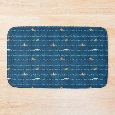 Swimming Strokes Bath Mat Official Swimming Gifts Merch