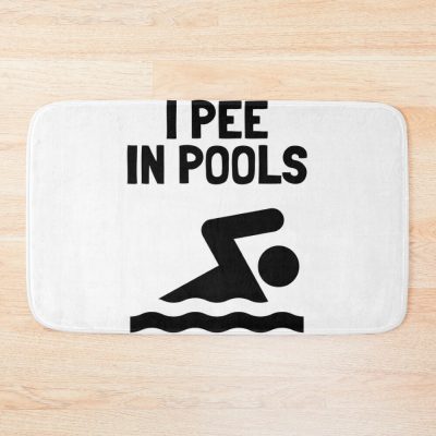 Funny Swimming Quote Swimming Quotes Bath Mat Official Swimming Gifts Merch