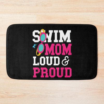 Swimming Mom Bath Mat Official Swimming Gifts Merch