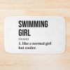 Swimming Girl Definition Bath Mat Official Swimming Gifts Merch