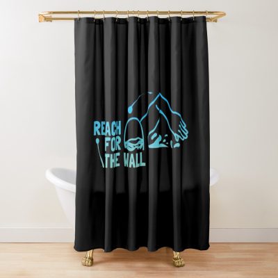 Funny Swimming Quote Swimming Quotes Shower Curtain Official Swimming Gifts Merch