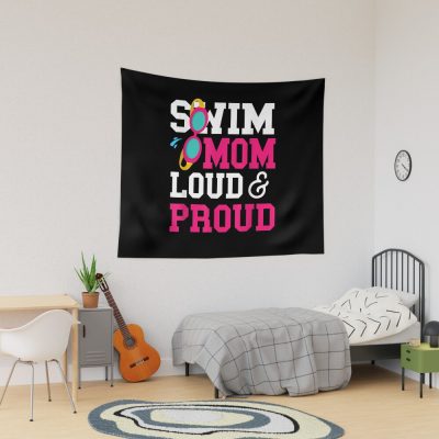 Swimming Mom Tapestry Official Swimming Gifts Merch