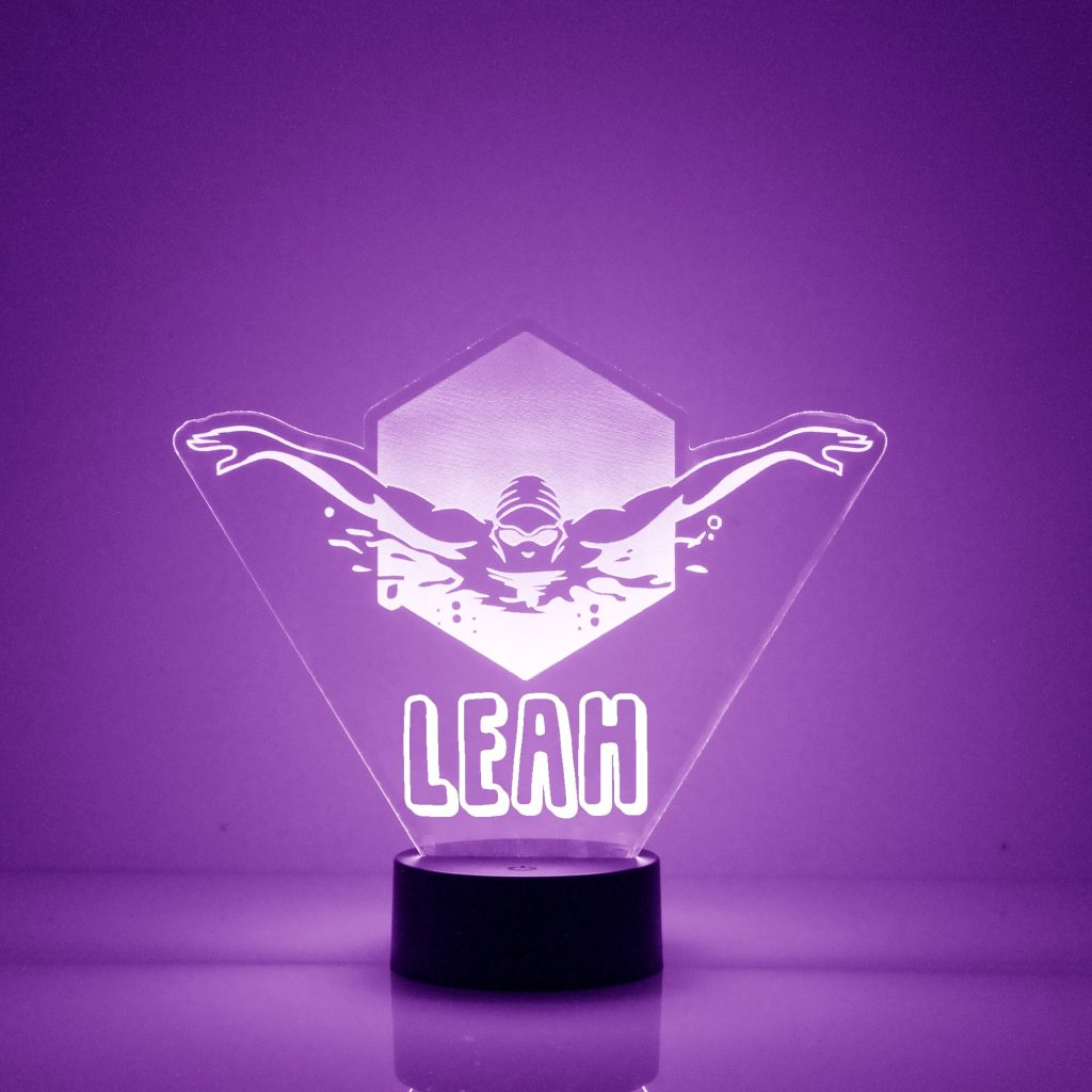 Swimmer Light Up Led Lamp