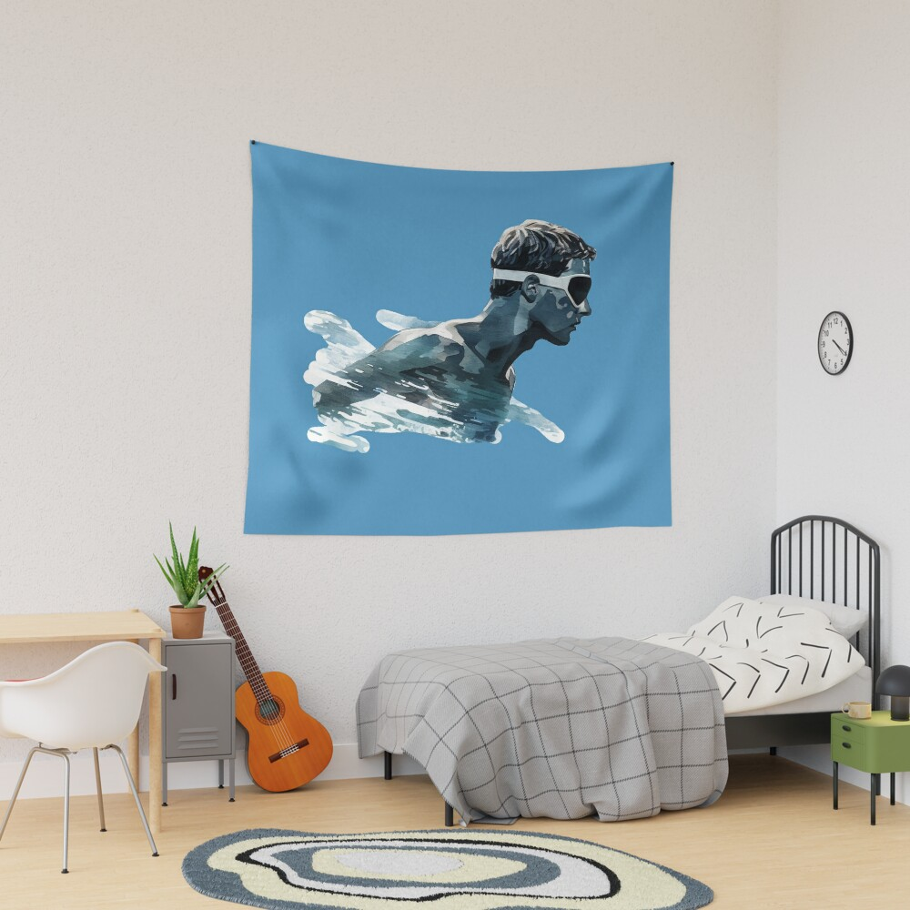 Hot Swimming Tapestry
