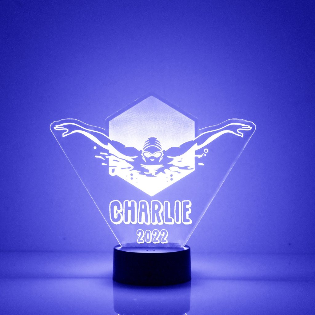Swimmer Light Up Led Lamp