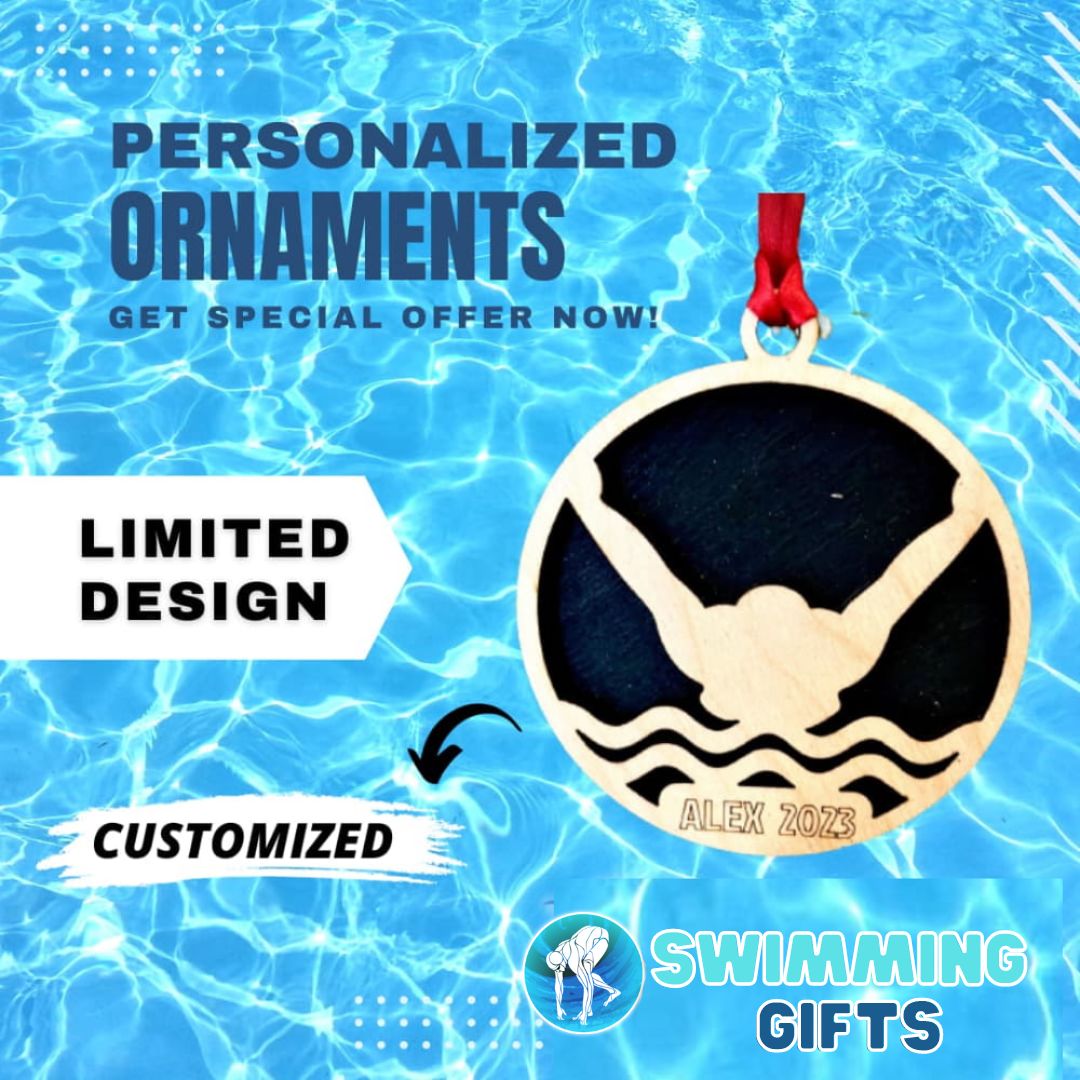 Swimming Gifts Ornaments